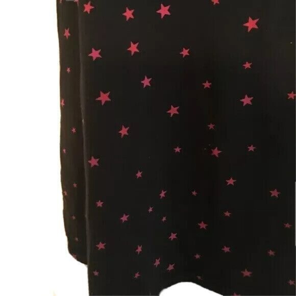 Nancy Rose Performance Tank Top Stretch Racer Back Blue and Red Stars Size 6 - Picture 4 of 5